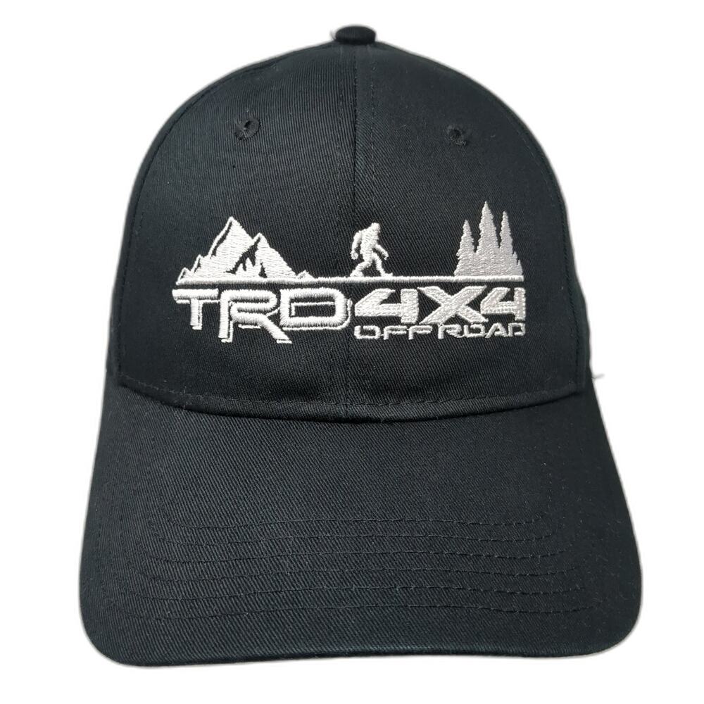 OTTO Black Baseball Cap with White TRD4x4 Offroad Embroidery